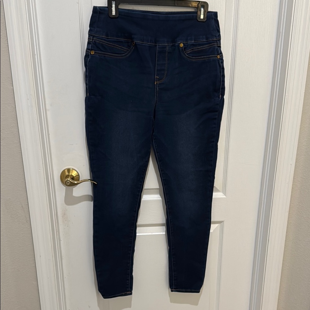 Seven7 Blue Jeggings with Classic Denim Style size 10